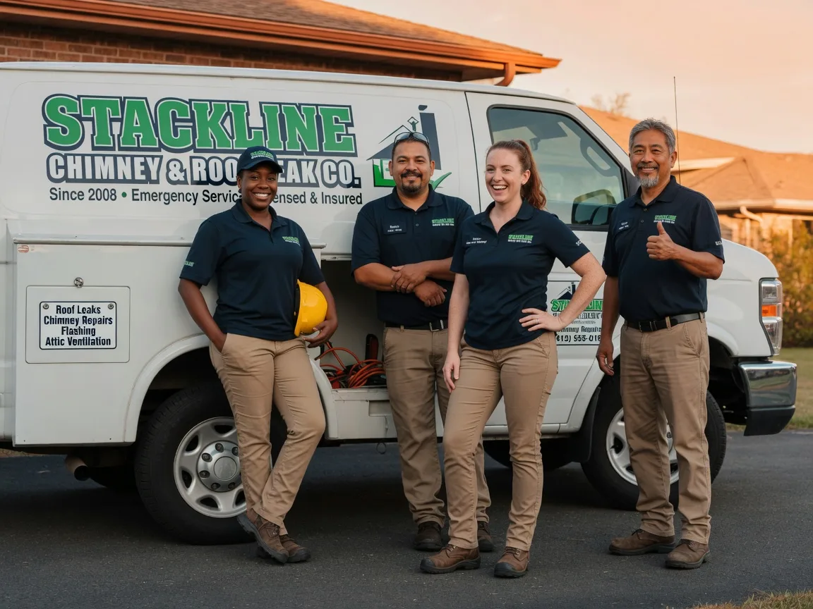 Chimney flashing repair company in Mount Gilead, NC